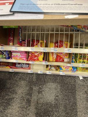 More candy at the register. Forgot to get one because I got distracted.