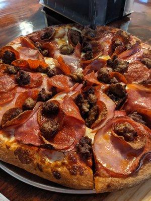 The meaty Pizza