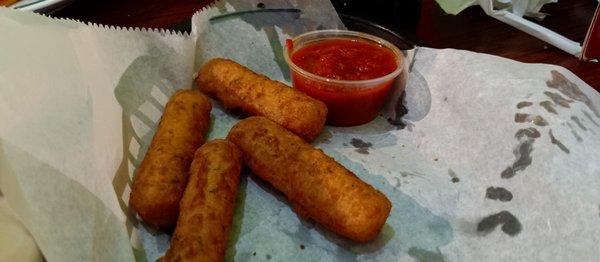 Cheese Sticks with sauce