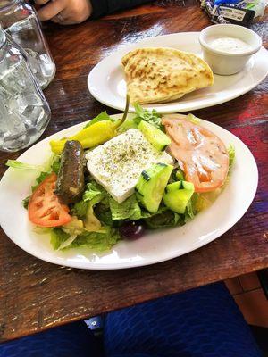 Greek side salad