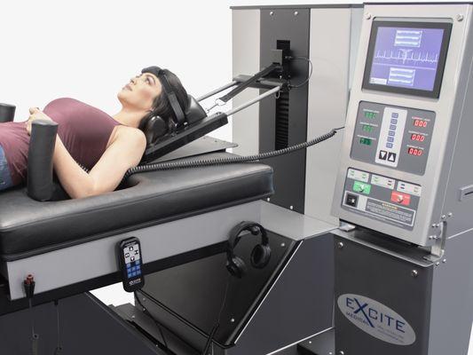 DRX9000C is the worlds most advanced cervical spinal decompression machine.