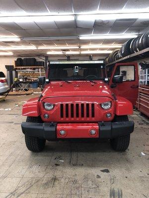 Jeep Wrangler Before