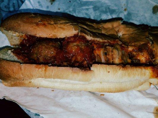 Meatballs sub is a favorite