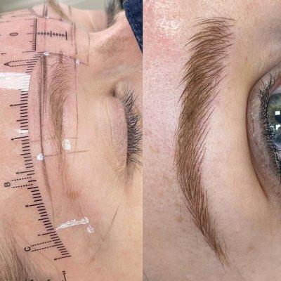 Hyper- realism microblading