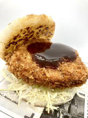 Pork Cutlet Rice Burger