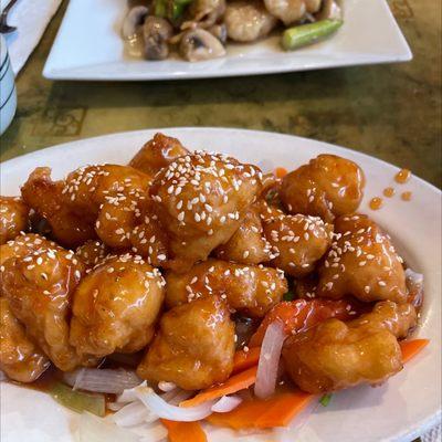 Sesame chicken