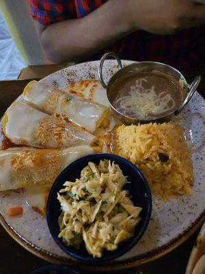 Seafood Enchiladas