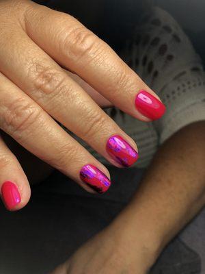 CND Shellac Manicure and designs