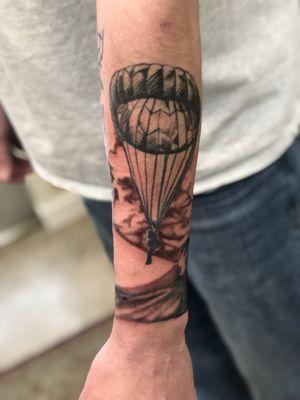 A tattoo made at Solomon's Porch Tattoo Parlor.