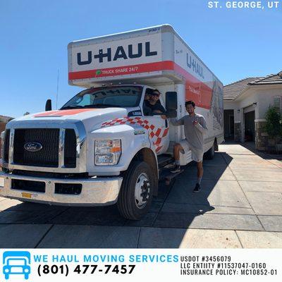 The crew for you! We Haul Moving is ready when you are :)