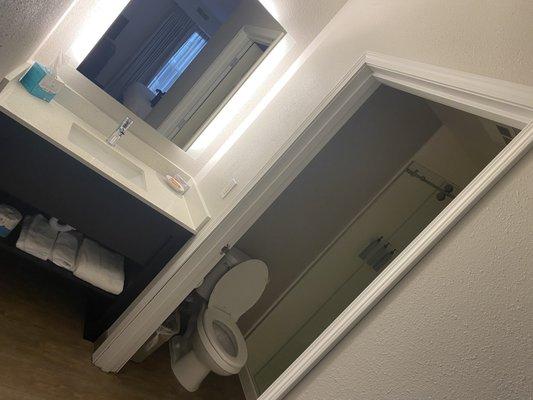 Bathroom in the second bedroom