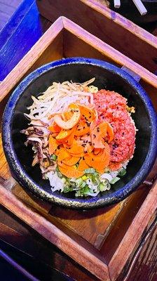 Spicy tuna Don rice bowl