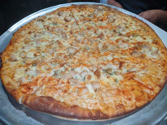 Buffalo chicken pizza