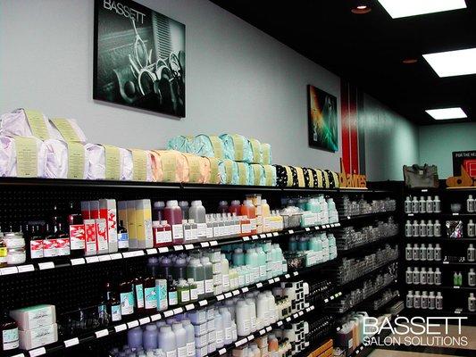 Our Bassett Stores are dedicated to Licensed Salon Professionals!