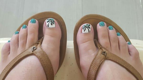 Beautiful toes for the summer!