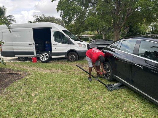 Tire replacement