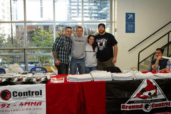 Our Booth at Shogun Fights