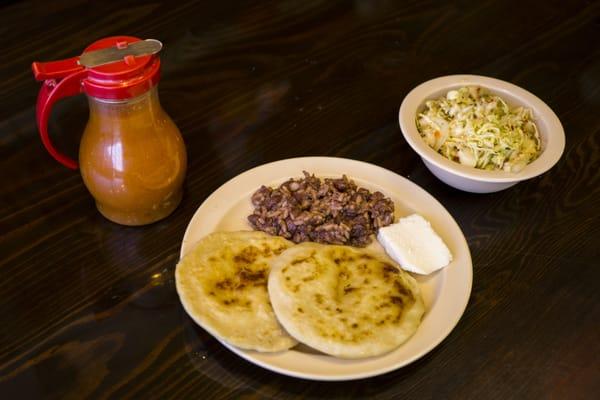 Can't get enough of the pupusas