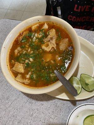 Menudo is delicious