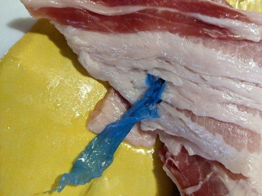 You know you love some good plastic in your bacon..