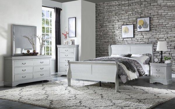 Nothing like a peaceful and relaxing bedroom. Contact us @ (619) 206-4336              http://ZKfloorsandfurniture.com