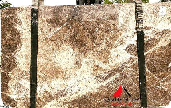 Emperdor Dark Marble !!! #QualityStones #marble #granite #quartz #quartzite #kitchen #countertop #project #qualitystones.com