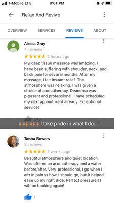 Reviews