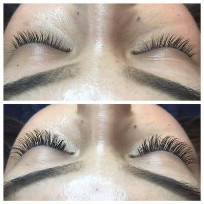 Classic set of lashes.