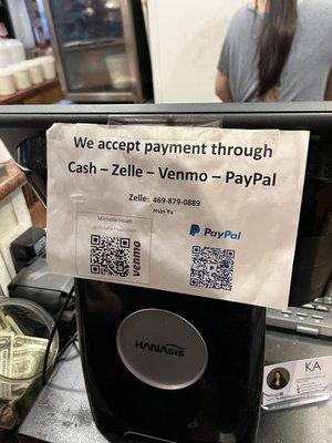 Payment options