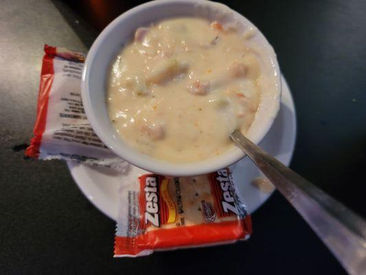 Cup of Clam Chowder