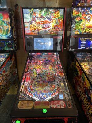 Cool pin ball machines !