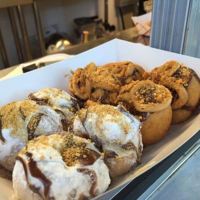 Smores and Butterfinger donuts from Simply Done Atlanta