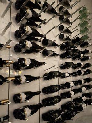 Wine selection/display.