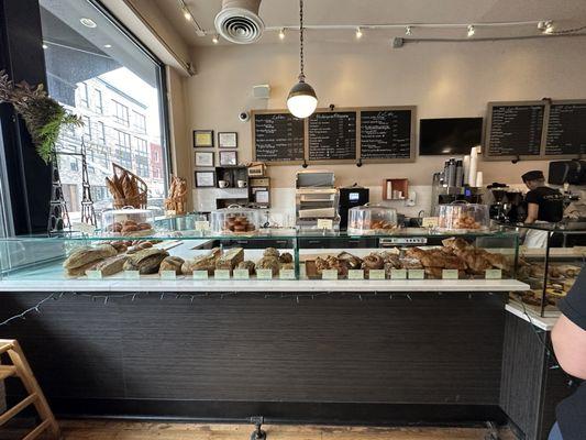 Fresh bread and pastries