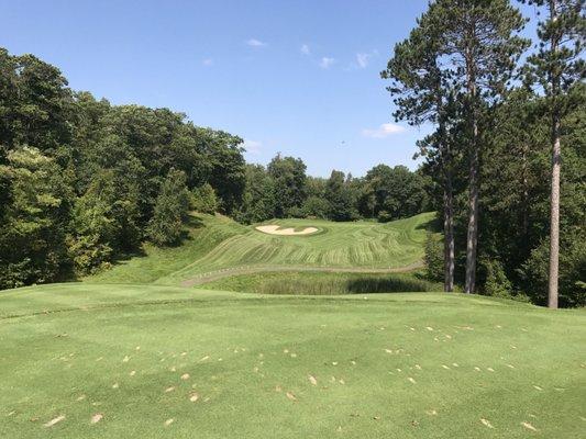 Wide enough fairways that are rewarding and dangerous at the same time!