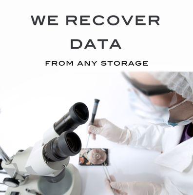 We do data Recovery