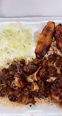 Oxtail and Plantains