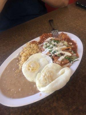 Chilaquiles,very tasty