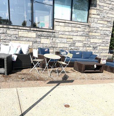 Not Just Over-The-Counter Stuff, But There's Outdoor Furniture Also