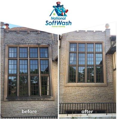 Naperville brick cleaning