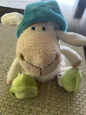 Stuffed animal sheep