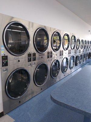 Brand new dryers. Free dry available as well if you wash