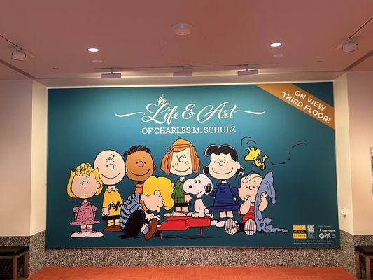 Charles Schulz exhibit