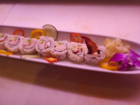 Pj lobster house Chef John's Yummy Sushi  Lobster California Roll