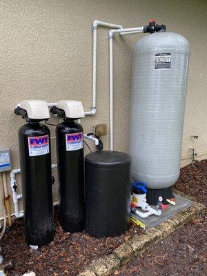 New Whole Home Well Water Treatment System Installation - Odessa, FL