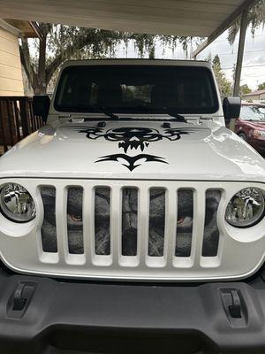 Front of Jeep