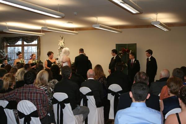 Wedding in East conference room