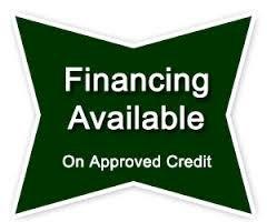 Financing Available On Approved Credit