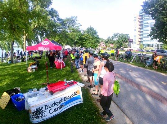 Free Budget Bicycle bike tuneups during WI Bike Week