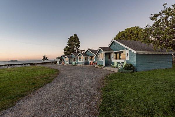 Cottages on the bay